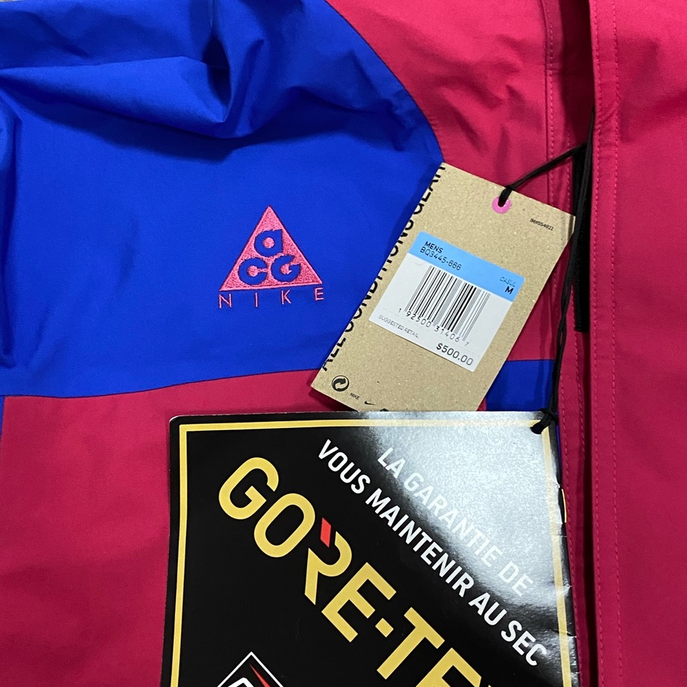 Nike ACG Hooded Gore Tex Jacket Premium BQ3445 666 - Picture 3 of 3